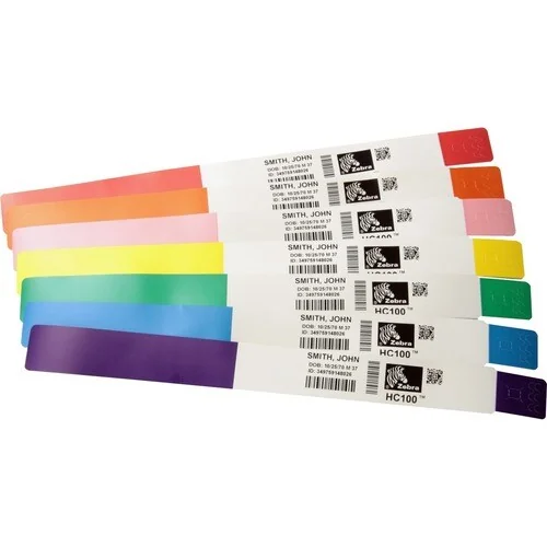 HC WHRISTBAND Z-BAND ULTRASOFT 25.4X279 4MM 6 ROLLS/BOX - 10018856